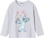 LILO & STITCH Vertbaudet T-shirt met lange mouwen Disney® LILO & STITCH gemêleerd grijs