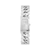 Guess 19mm Crystal armband horloge, Zilver-toon