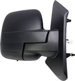 SPIEG BILMAX Rechter Buitenspiegel Vervanging voor Renault Trafic, Opel Vivaro, Nissan NV300, Fiat Talento 2014–2021, Elektrisch Verstelbaar, Verwarmd, Handmatig Inklapbaar, Met Temperatuursensor, Gestructureerd Zwart, 7-Pins (Passagierszijde)