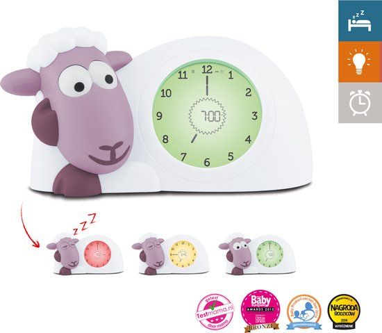 Zazu Sam the Sheep Sleep Trainer - Purple