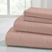 Modern Threads Zachte microvezel effen lakens - luxe microvezel lakens - inclusief plat laken, hoeslaken met diepe zakken en kussenslopen Rose King