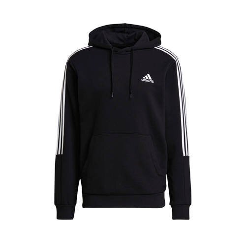 Adidas Performance sporthoodie zwart/wit