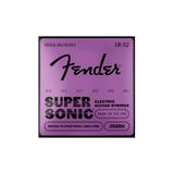 Fender Super 250 Guitar Strings for Electric Guitar, Nickel Plated Steel, Ball End, 250RH Gauges .010-.052, (6)