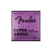 Fender Super 250 Guitar Strings for Electric Guitar, Nickel Plated Steel, Ball End, 250RH Gauges .010-.052, (6)