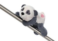 MagNICI 62607 Love Panda, 12 cm, zwart, knuffeldier met magneet