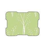 Bonamaison, Digitaal bedrukte muismat, antislip onderkant, voor kantoor en thuis, afmetingen: 22x18 cm
