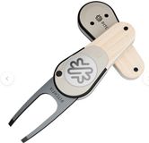 Pitch Fix Woodie Light As Beige/Zilver Hout/Staal Pitchfork