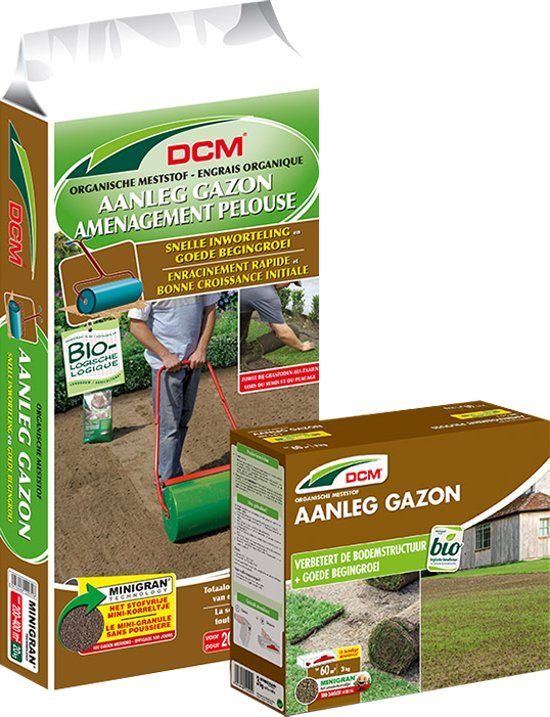 DCM Aanleg Gazon MG - 3 kg - Strooidoos