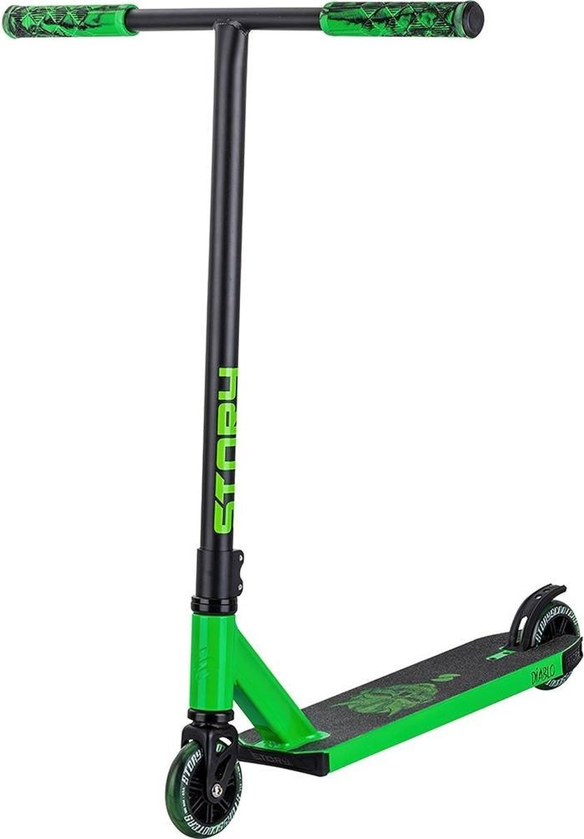 Story Diablo Stuntstep Limegreen - Black