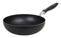 Resto Kitchenware Wok/Roerbakpan Rond Zwart Aluminium 28 cm