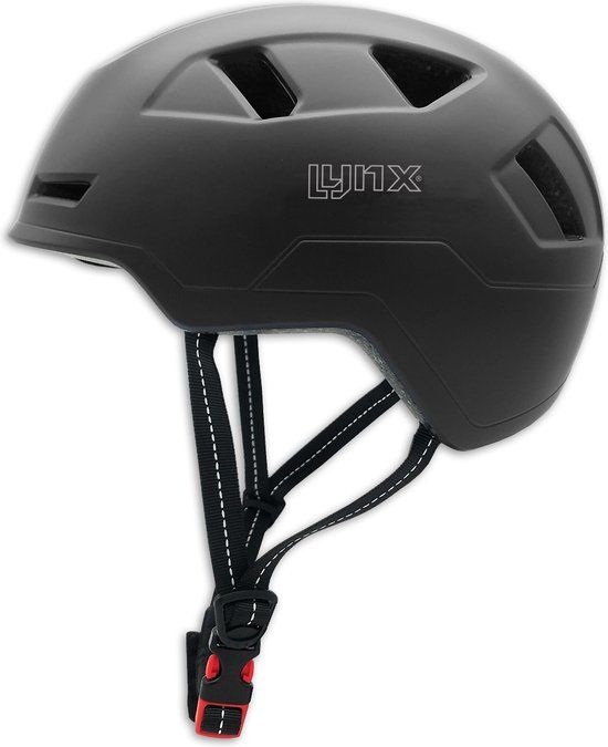 Lynx Speed Pedelec Helm - Zwart - City Pro - M - 55-58cm - NTA 8776 Approved - 2022