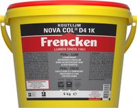 Frencken Houtlijm NovaCol - D4 1K - Wit - 5kg