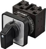 TRU COMPONENTS TC-LW40-20 C04/2A48I Levier sélecteur 20 A 690 V 1 x 45 ° Noir, Gris 1 pièce(s)
