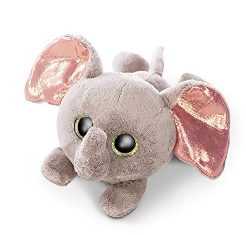 NICI Glubschis Olifant Billi-Balu 25cm - Liggend knuffeldier met grote, glinsterende ogen - Pluizige knuffels voor knuffelliefhebbers