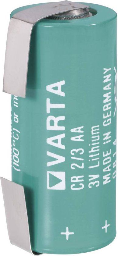 Animonda Varta CR2/3 LF Speciale batterij CR 2/3 AA LF U-soldeerlip Lithium 3 V 1350 mAh 1 stuk(s)