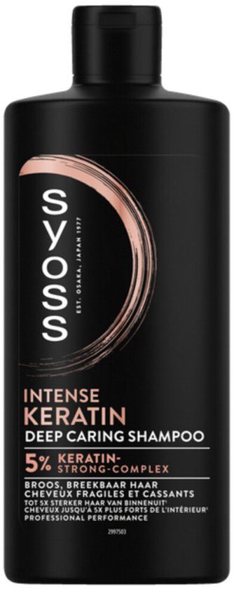 Syoss Intense Keratin Shampoo 440ml