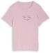 Tom Tailor - T-shirt met logo-print - Maat L - light elderberry