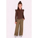 B.Nosy YNOOS-5427 T-shirt meisjes bruin - Maat 134-140