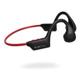 Rockshine R1 - Geleidende Draadloze BT-hoofdtelefoon, Bluetooth 5.2, Hifi-audio, Zeetbestendig, lange Batterijduur, Comfortabele pasvorm, Rood