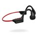 Rockshine R1 - Geleidende Draadloze BT-hoofdtelefoon, Bluetooth 5.2, Hifi-audio, Zeetbestendig, lange Batterijduur, Comfortabele pasvorm, Rood
