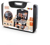 Smoby BLACK+DECKER Bricolo Smart Werkbank - 2-in-1 Koffer - Inclusief 33 accessoires - Geschikt voor kinderen vanaf 3 jaar - Gemaakt in Frankrijk