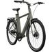CRIVIT E-Bike Urban X.3 GATES Riemenantrieb, 27,5 pouces (Olive Green)