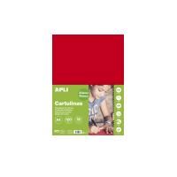 APLI 14239 Karton Rood 29,7x21cm