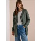 cecil Open vest met een lang model