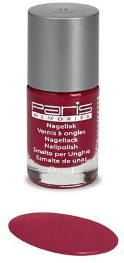 Paris Memories - Nagellak - cyclaamroze met miniglitters - nummer 299 - 1 flesje met 11 ml.