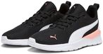 PUMA Anzarun Lite Vrouwen Sneakers Zwart/Wit/Roze - Maat 39