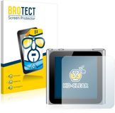 BROTECT - Screenprotector voor Apple iPod nano 2010 (6. Gen.) - Folie Beschermfolie transparant 2 Stuks