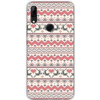 1001 coques Rendier Siliconen Hoesje Compatibel met Huawei P Smart Z Kersttrui Rendier