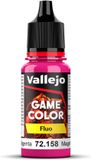 Vallejo Hobbyverf Acrylverf - 72158 Game Color - Fluorescent Magenta - Acryl - Verf flesje - 18 ml