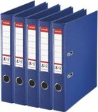 Esselte Ringband mappen/ordners - 5x - blauw - A4