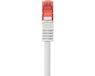 Renkforce RF-4724260 RJ45 Netwerkkabel, patchkabel CAT 6 S/FTP 15.00 m Grijs Snagless, Vergulde steekcontacten, Vlambestendig