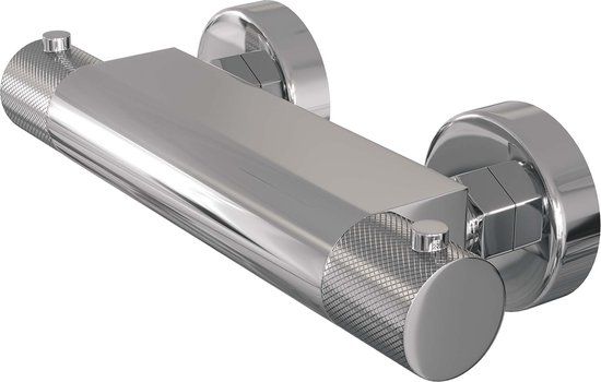 Brauer Chrome Carving Opbouw Douche Thermostaatkraan Chroom
