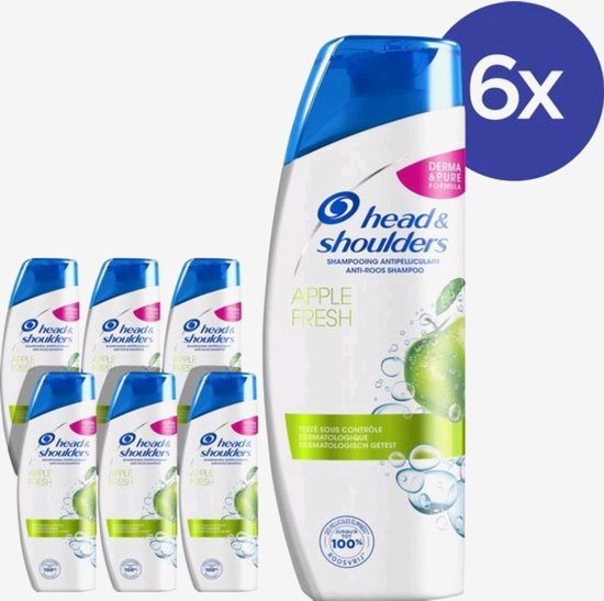 Head &amp; Shoulders - Appel Fris - 6x400 ml