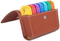 New Age Devi - Pillendoos voor Medicatie Organiseren - 7 dagen - 4 vakken - Multicolor Pillendoosje