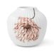 Kähler Design Poppy Porcelaine Vase Blanc, H 13 cm