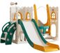 Maisonnette avec toboggan et balançoire pour enfants