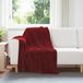 vidaXL - Dekentjes - Bordeaux Rood - 130 x 150 cm - Fleece