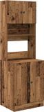 vidaXL Keukenbuffet Oudhout 60 x 50 x 180 cm