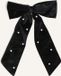 Notre-V Pearl Bow Haaraccessoires Dames - Zwart