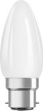 Ledvance Classic Performance LED Lamp B22d Kaars Filament Mat 4.8W 470lm - 827 Zeer Warm Wit | Dimbaar