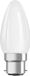Ledvance Classic Performance LED Lamp B22d Kaars Filament Mat 4.8W 470lm - 827 Zeer Warm Wit | Dimbaar
