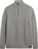 Superdry Jacob Cable Knit Half Zip Trui Heren - Maat M