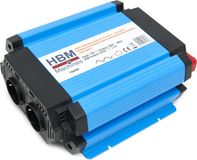 Merkloos / Sans marque HBM Machines B.V. Professionele 12 Volt – 230 Volt Gemodificeerde Sinus Spanningsomvormer 1000 Watt