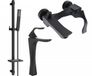 Mexen Estrella DQ02 set de bain, noir