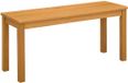 vidaXL Banc d'extérieur 95 x 32 x 45 cm Chêne massif Naturel