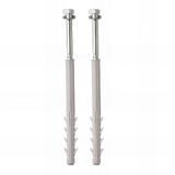 Scell-it Bevestigingsset voor doorstroomboiler, parpaing, Ø 14, 4 x pluggen 120 mm + tochtstopper + sluitring - FS20040